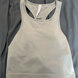 Lululemon Ebb to Street Cropped Tank